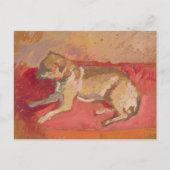 Lying Dog | Zygmunt Waliszewski Postkarte (Vorderseite)