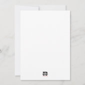 Lying Eyes Feiertagskarte (Rückseite)