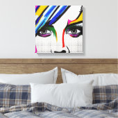 Lying Eyes Leinwanddruck (Insitu (Schlafzimmer))