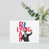 Lying Ryan Postkarte (Stehend Vorderseite)