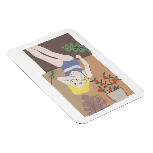 Lying Woman Magnet (Rechte Seite)