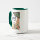 Lying Woman Tasse (Vorderseite Links)