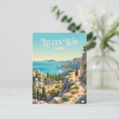 Lykischer Weg Türkei Postkarte (Stehend Vorderseite)