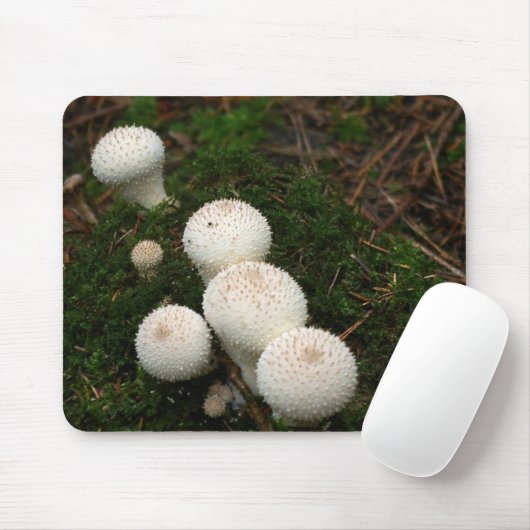 Lykoperdon Puffballpilze Mousepad (Mit Mouse)