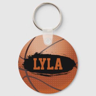 Lyla Personalisiert Basketball Schlüsselanhänger /