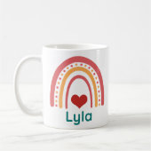 Lyla Vintag Boho Rainbow Kaffeetasse (Links)