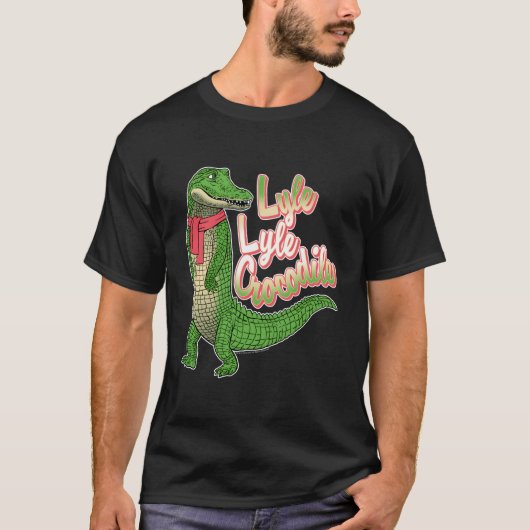 Lyle Lyle Crocodile Lyle Walking mit T-Shirt (Vorderseite)