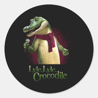Lyle Lyle Crocodile Movie Singing Lyle Runder Aufkleber