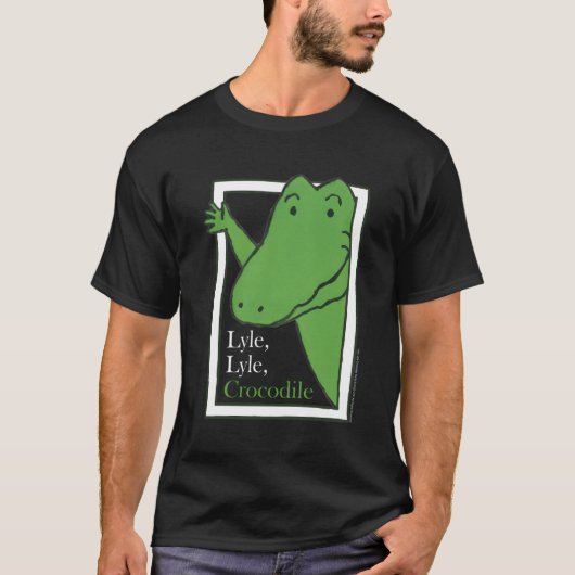 Lyle Lyle Crocodile Waving Croc Illustration T-Shirt (Vorderseite)