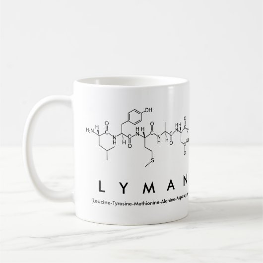 Lyman Peptidname Tasse (Links)
