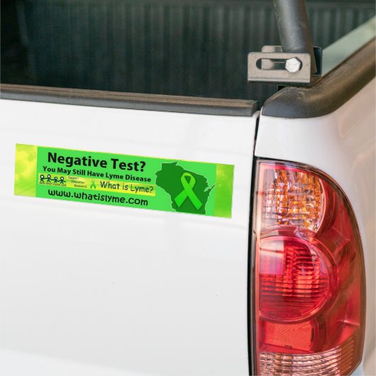 Lyme Awareness Autoaufkleber (Auf Lkw)