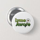 Lyme bewusster Gang Button (Vorne & Hinten)