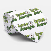 Lyme bewusster Gang Krawatte (Gerollt)