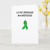 Lyme Bewusstsein Notecard Karte (Gelbe Blume)