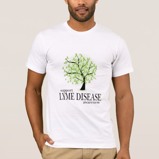 Lyme-Borreliose-Baum T-Shirt (Vorderseite)