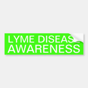 Lyme-Borreliose-Bewusstsein Autoaufkleber