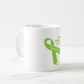 Lyme-Borreliose-Bewusstsein - der Kampf ist Kaffeetasse (Vorderseite Links)