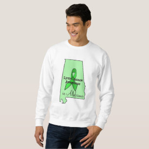 Lyme-Borreliose-Bewusstsein in Alabama-Shirt Sweatshirt