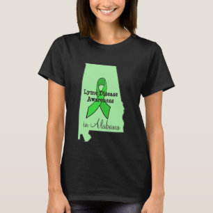 Lyme-Borreliose-Bewusstsein in Alabama-Shirt T-Shirt