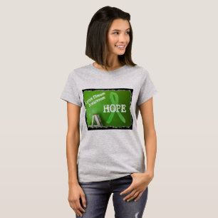 Lyme-Borreliose-Bewusstseins-Schleifen-HOPE-T-Shir T-Shirt