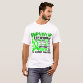 Lyme-Borreliose des Überlebend-10 T-Shirt (Vorne ganz)
