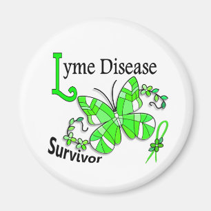 Lyme-Borreliose des Überlebend-6 Magnet