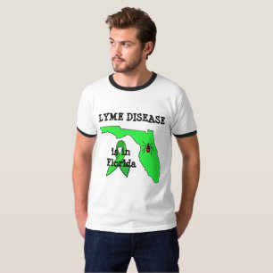 Lyme-Borreliose in Florida Zeckenbewusstsein-Shirt T-Shirt