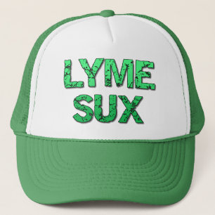 Lyme-Borreliose-ist-Mist-Baseballkappe Truckerkappe