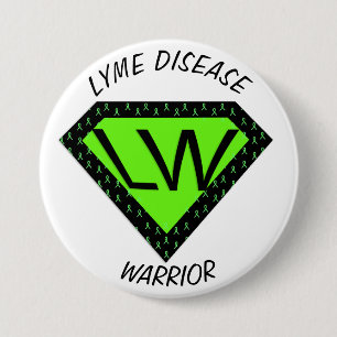 Lyme-Borreliose-Krieger-Button Button