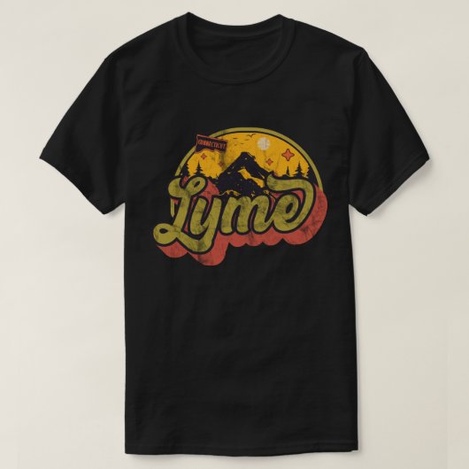 Lyme, Connecticut T-Shirt (Design vorne)