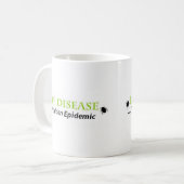 lyme die versteckte Epidemie, lyme die versteckte Kaffeetasse (Vorderseite Links)