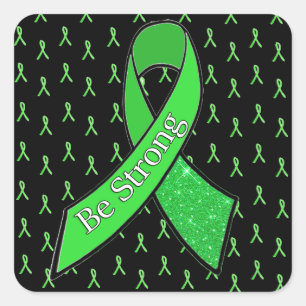 Lyme Disease Awareness, Be Strong" Aufkleber