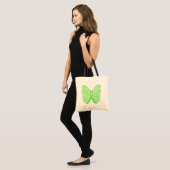 Lyme Disease Awareness Butterfly Tragetasche (Vorderseite (Model))