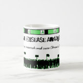 Lyme Disease Awareness Coffee Tasse (Mittel)