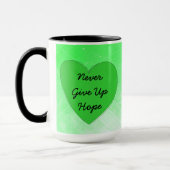 Lyme Disease Awareness Coffee Tasse (Links)