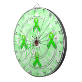 Lyme Disease Awareness Dart Board Dartscheibe (Vorderseite rechts)