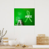 Lyme Disease Awareness "HOPE" Poster (Küche)
