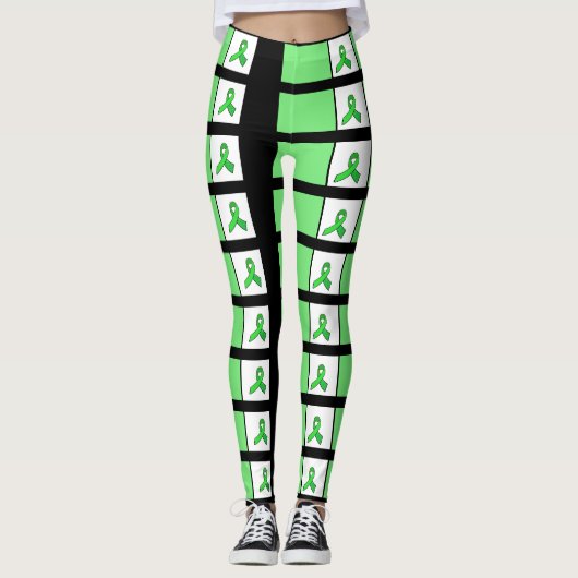Lyme Disease Awareness Leggings (Vorderseite)