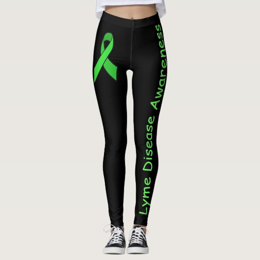 Lyme Disease Awareness Leggings (Vorderseite)