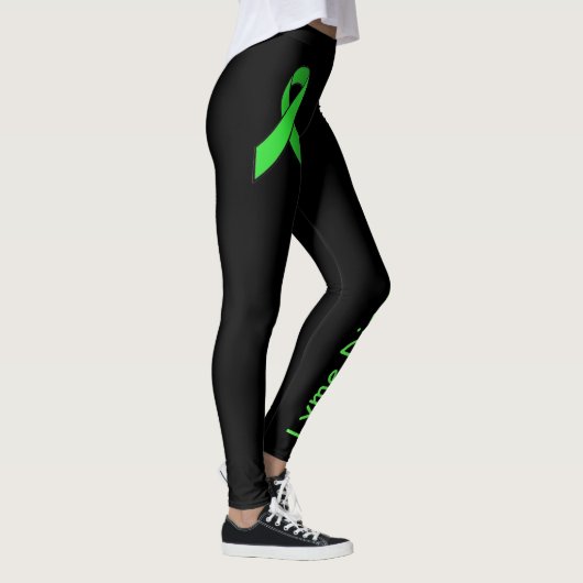Lyme Disease Awareness Leggings (Rechts)