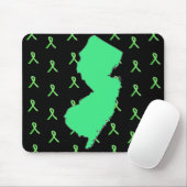 Lyme Disease Awareness Mouse Pad New Jersey Aware Mousepad (Mit Mouse)