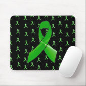 Lyme Disease Awareness Mouse Pad with Ribbons Mousepad (Mit Mouse)