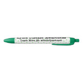 Lyme Disease Awareness Pens Kugelschreiber (Unterseite)