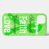 Lyme Disease Awareness Phone Case (Rückseite (Horizontal))