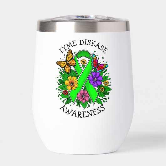 Lyme Disease Awareness Ribbon (Vorderseite)