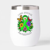Lyme Disease Awareness Ribbon (Rückseite)