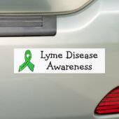 Lyme Disease Awareness Ribbon Autoaufkleber (Auf Auto)