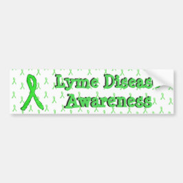 Lyme Disease Awareness Ribbon Autoaufkleber