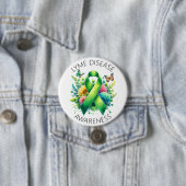 Lyme Disease Awareness Ribbon Button (Beispiel)