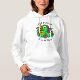 Lyme Disease Awareness Ribbon Hoodie
